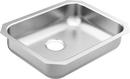 23-1/2 x 18-1/4 in. Stainless Steel Single Bowl Stainless Steel Undermount Kitchen Sink
