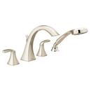 Moen Polished Nickel Two Handle Roman Tub Faucet (Trim Only) 