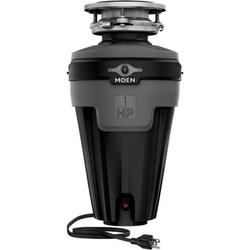 1 hp Continuous Feed Lighted Garbage Disposal with Pre-Installed Power Cord and SoundSHIELD Technology