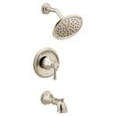 One Handle Single Function Bathtub & Shower Faucet in Polished Nickel (Trim Only)