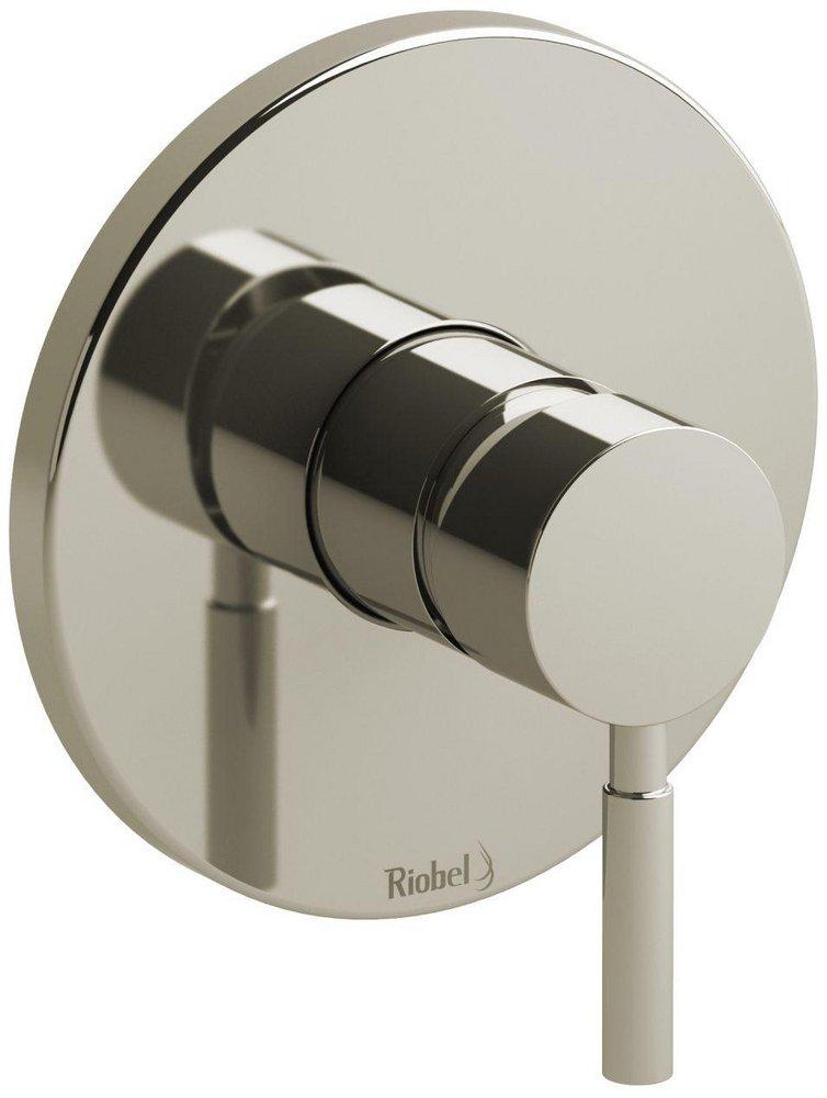Riobel Polished Nickel - PVD Single Handle Bathtub & Shower Faucet in Polished Nickel - PVD (Trim Only) 