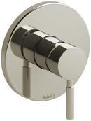 Riobel Polished Nickel - PVD Single Handle Bathtub & Shower Faucet in Polished Nickel - PVD (Trim Only) 
