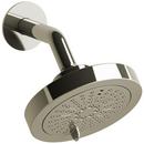 Riobel Polished Nickel Multi Function Full, Invigorating and Rain Showerhead 