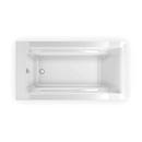 MAAX White 60 x 32 in. Freestanding Bathtub with Left Drain 