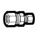 Holyoke Fittings OD Tube x OD Compression Brass Reducing Union 