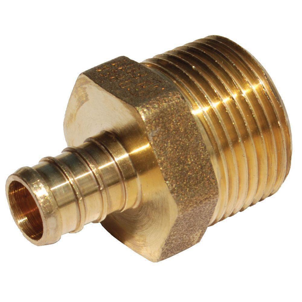 Hailiang America Brass PEX Crimp x FPT Adapter 