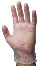 Westcraft Clear "Powder Free Disposable Vinyl Gloves in Clear (Box of 100)" 