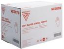 Westcraft Clear Powder Free Disposable Vinyl Gloves in Clear (Box of 100) 