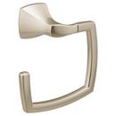 Rectangular Open Towel Ring in Polished Nickel