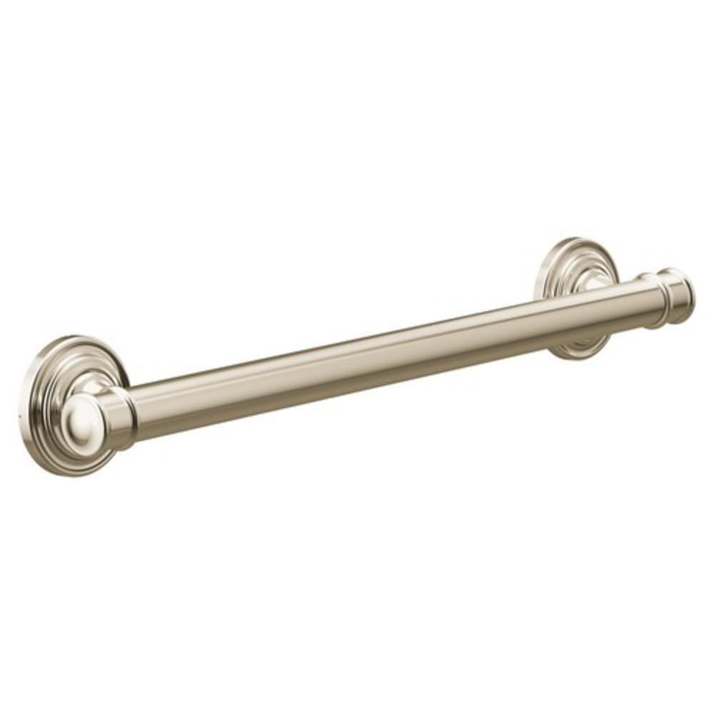 Moen Polished Nickel 18 in. Grab Bar 