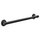 Moen Matte Black 24 in. Grab Bar 