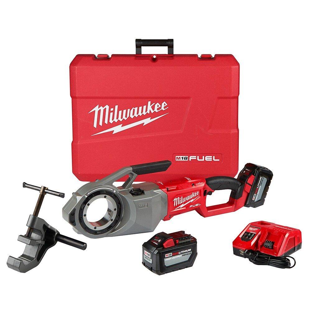 Milwaukee&reg; Red Pipe Threader Kit 