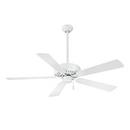 Minka Aire Flat White 67W 5-Blade Ceiling Fan 