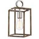 Minka Lavery Sun Faded Wood/Brushed Nickel 60W 1-Light Medium E-26 Pendant 