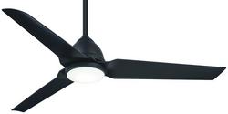54 in. 3-Blade Indoor Ceiling Fan in Coal
