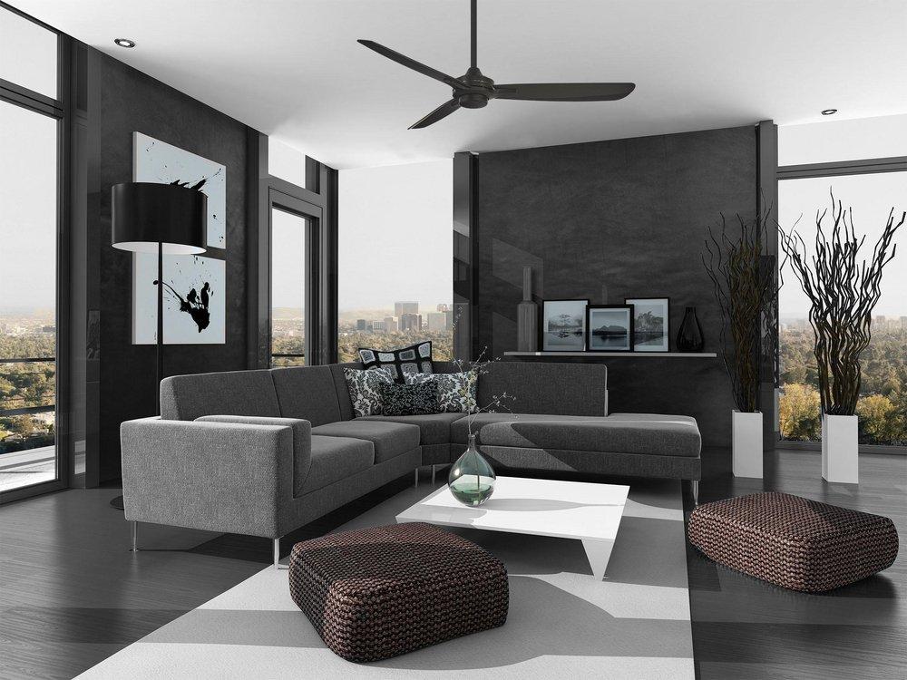 Minka Aire Coal 52 in. 3-Blade Ceiling Fan 