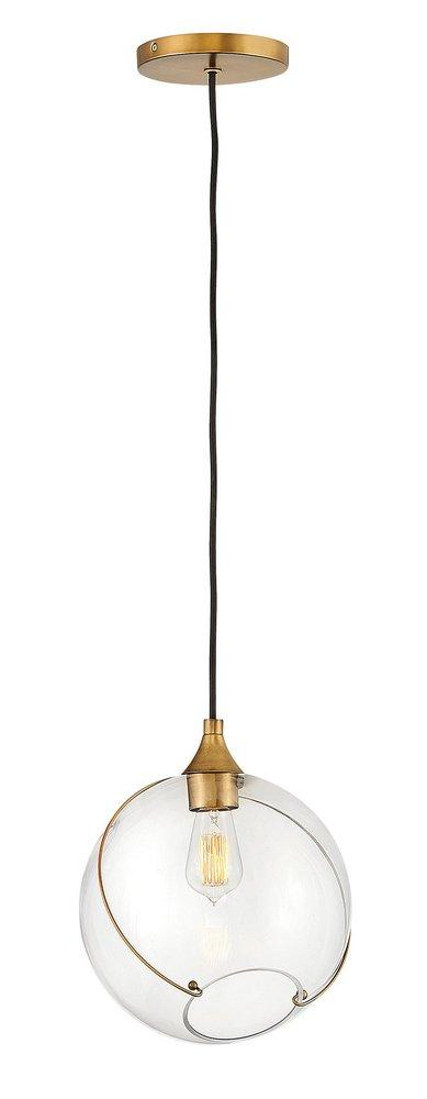 Hinkley Heritage Brass 10W 1-Light Medium E-26 LED Pendant 