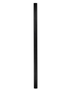 3 x 84 in. Post with Photocell in Textured Black