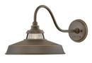 100W 1-Light Outdoor Wall Sconce in Oil Rubbed Bronze