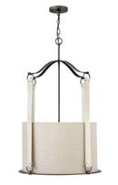 Hinkley Brushed Graphite 60W 4-Light Candelabra E-12 Pendant 