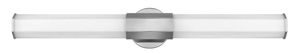 Hinkley Polished Nickel 40W 1-Light LED Vanity Fixture 