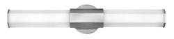 32W 1-Light LED Vanity Fixture in Polished Nickel