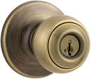 Door Knob in Antique Brass