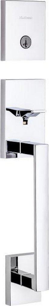 Kwikset Polished Chrome Deadbolt Handle & Lock Set 