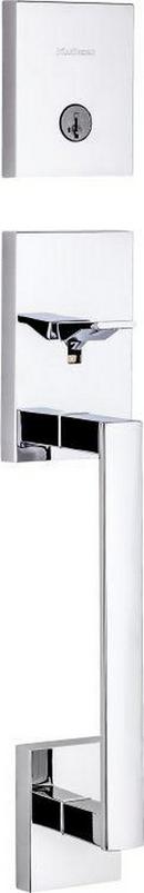 Kwikset Polished Chrome Deadbolt Handle & Lock Set 