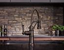 Brizo Venetian Bronze Single Handle Pull Down Touch Activated Kitchen Faucet 