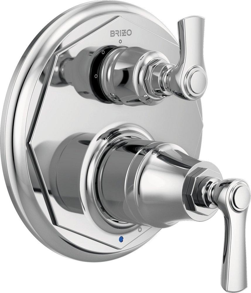 Brizo Chrome Two Handle Bathtub & Shower Faucet (Trim Only) 
