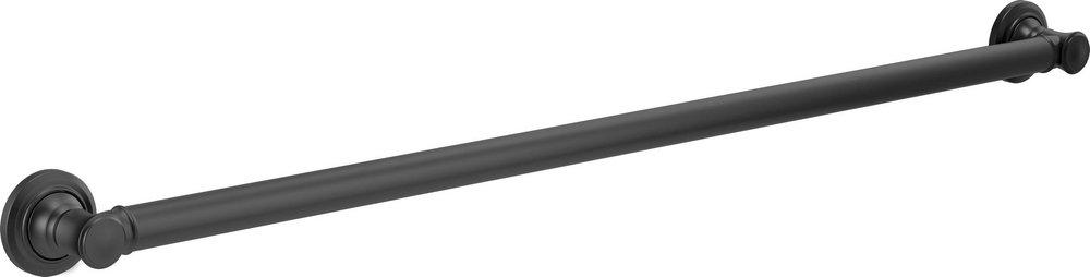 Delta Faucet Matte Black 42 in. Grab Bar 