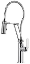 CCY 1.8 GPM Delta Brizo Litze: Articulating Faucet With Finished Hose Chrome 
