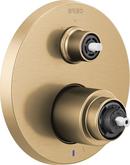 Pressure Balancing Valve Trim in Luxe Gold (Handles Sold Separately)