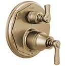 Two Handle Pressure Balancing Valve Trim in Luxe Gold