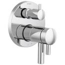 Brizo Polished Chrome Three Handle Bathtub & Shower Faucet (Trim Only) 