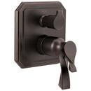 Brizo Venetian Bronze TempAssure Thermostatic Valve with Integrated 6-Function Diverter Trim 