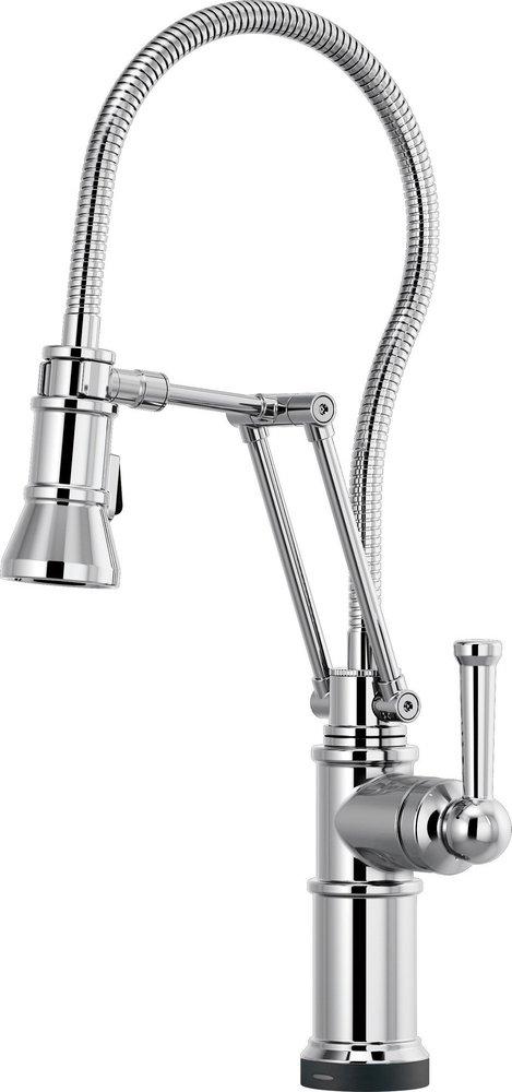 Brizo Chrome Single Handle Pull Down Kitchen Faucet 