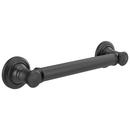 Delta Faucet Matte Black 12 in. Grab Bar 