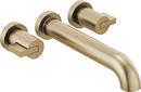 Brizo Luxe Gold Two Handle Wall Mount Filler (Trim Only) 
