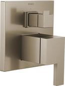 Brizo Brushed Nickel Two Handle Bathtub & Shower Faucet (Trim Only) 