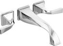 Brizo Chrome Delta Brizo Virage: Two-Handle Wall Mount Tub Filler Chrome 