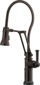 Single Handle Pull Down Kitchen Faucet with Touch Activation in Venetian&reg; Bronze 