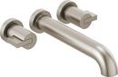 Wall Mount Tub Filler in Luxe Nickel (Handles Sold Separately)