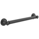 Delta Faucet Matte Black 18 in. Grab Bar 