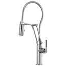 Brizo Chrome Single Handle Pull Down Kitchen Faucet 