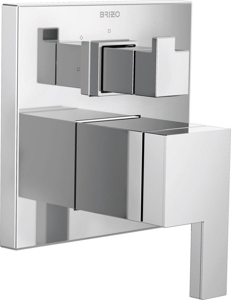 Brizo Polished Chrome Two Handle Bathtub & Shower Faucet (Trim Only) 