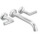Two Handle Wall Mount Filler in Polished Chrome