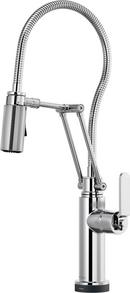 CCY 1.8 GPM Delta Brizo Litze: Smarttouch&reg; Articulating Faucet With Finished Hose Chrome 