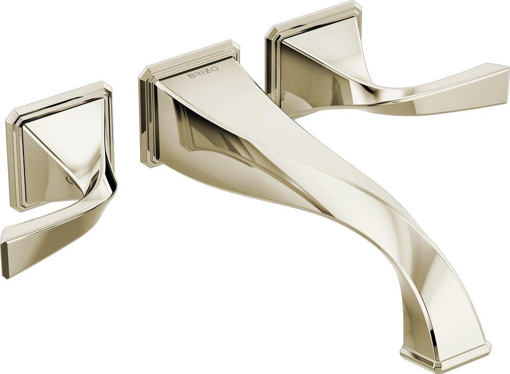 Brizo Polished Nickel Two Handle Wall Mount Filler Trim Only 